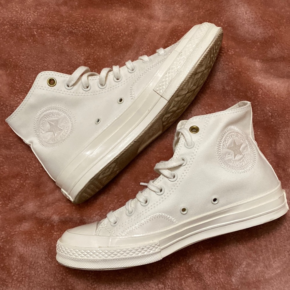 White High Top Converse